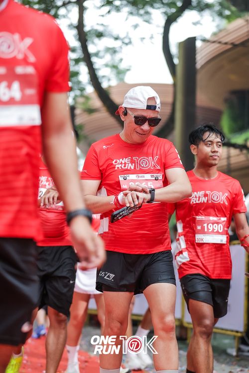 Race photo from ONE RUN 10K 2025