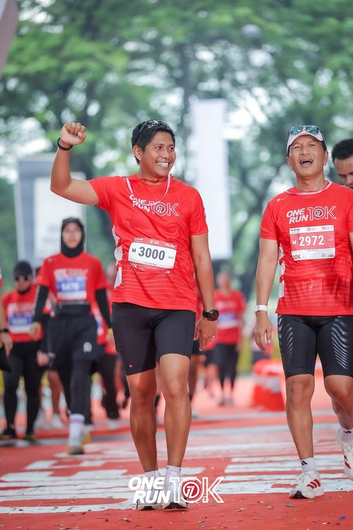 Race photo from ONE RUN 10K 2025