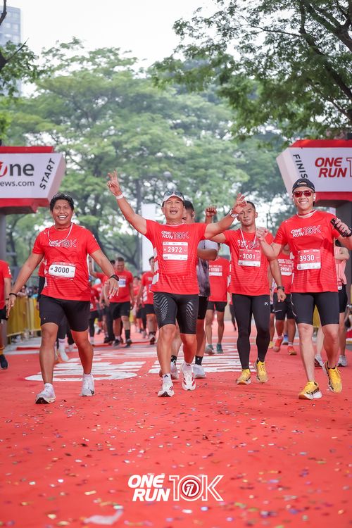 Race photo from ONE RUN 10K 2025