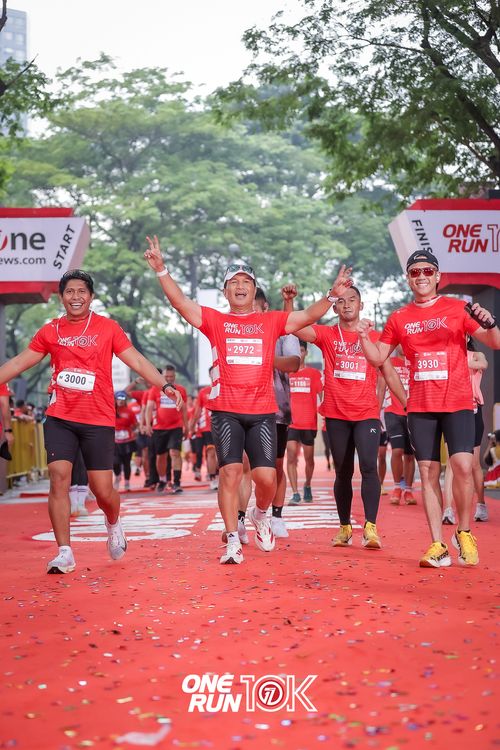 Race photo from ONE RUN 10K 2025