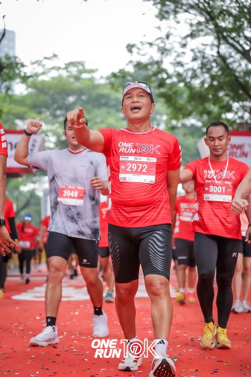 Race photo from ONE RUN 10K 2025