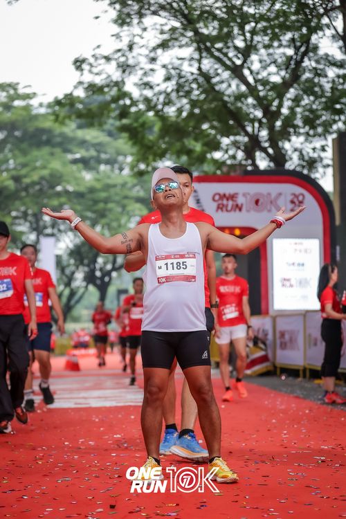 Race photo from ONE RUN 10K 2025
