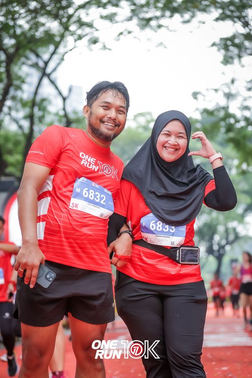 Race photo from ONE RUN 10K 2025