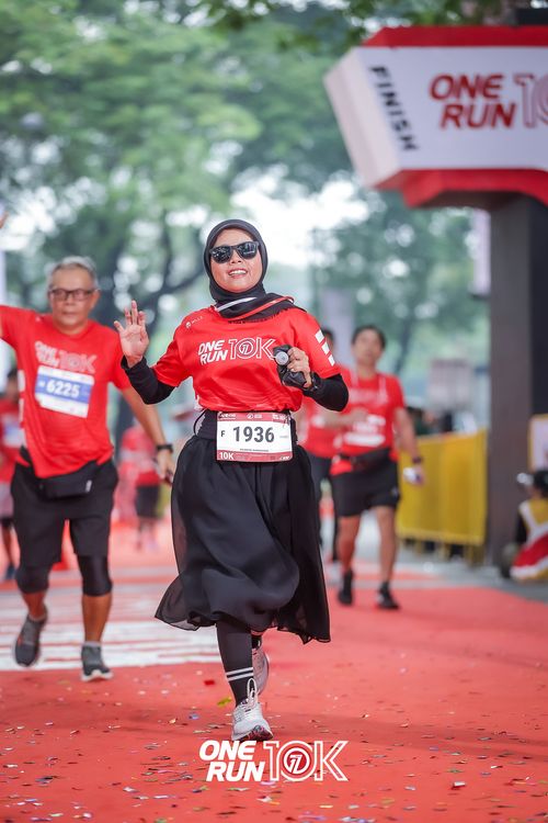 Race photo from ONE RUN 10K 2025