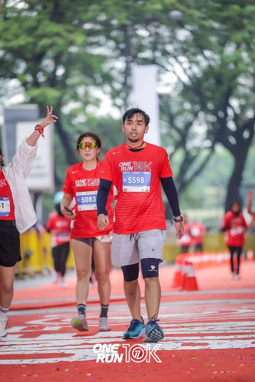 Race photo from ONE RUN 10K 2025