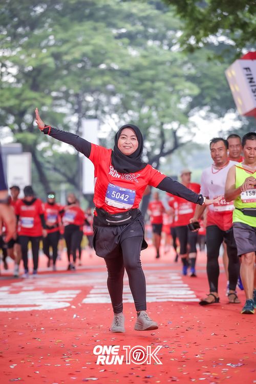 Race photo from ONE RUN 10K 2025