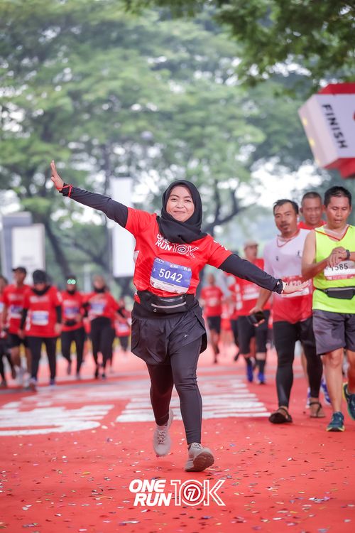 Race photo from ONE RUN 10K 2025