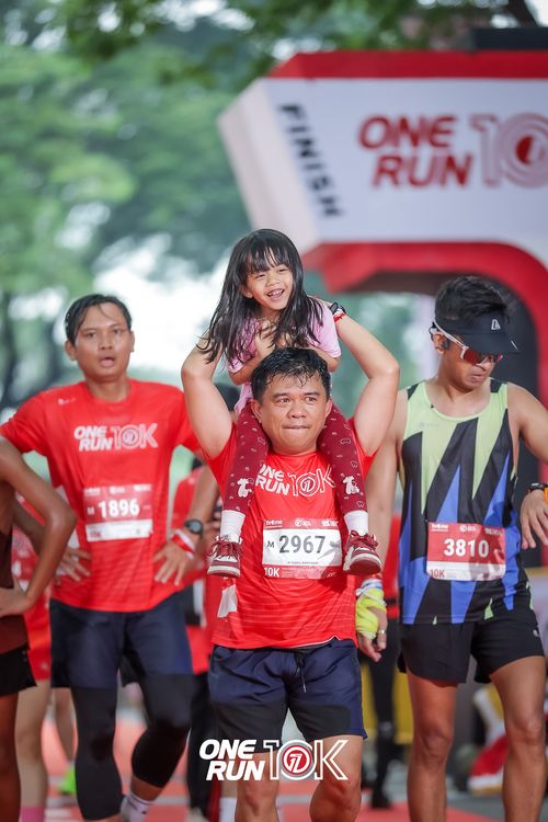 Race photo from ONE RUN 10K 2025