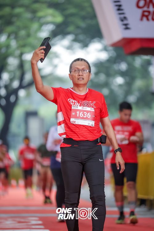 Race photo from ONE RUN 10K 2025