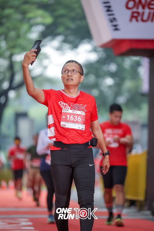 Race photo from ONE RUN 10K 2025