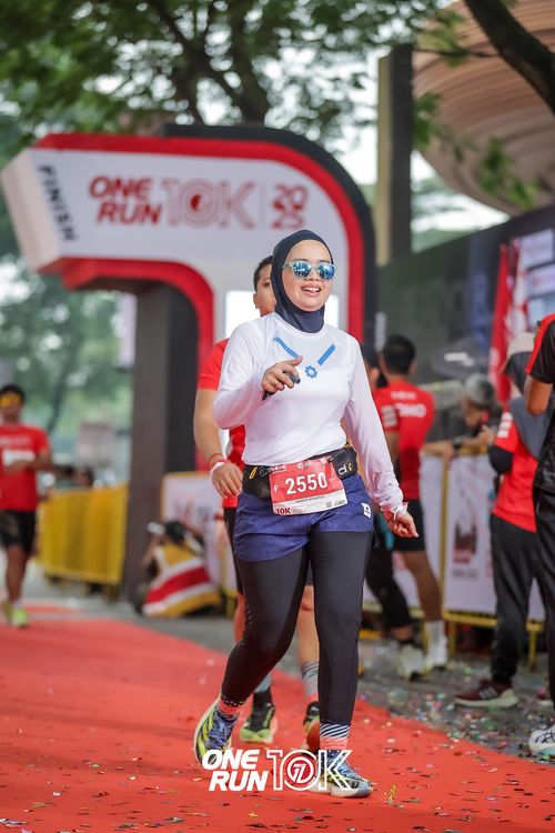 Race photo from ONE RUN 10K 2025