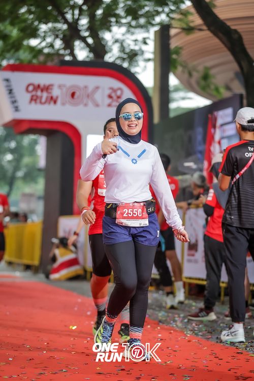 Race photo from ONE RUN 10K 2025
