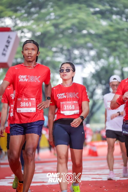 Race photo from ONE RUN 10K 2025