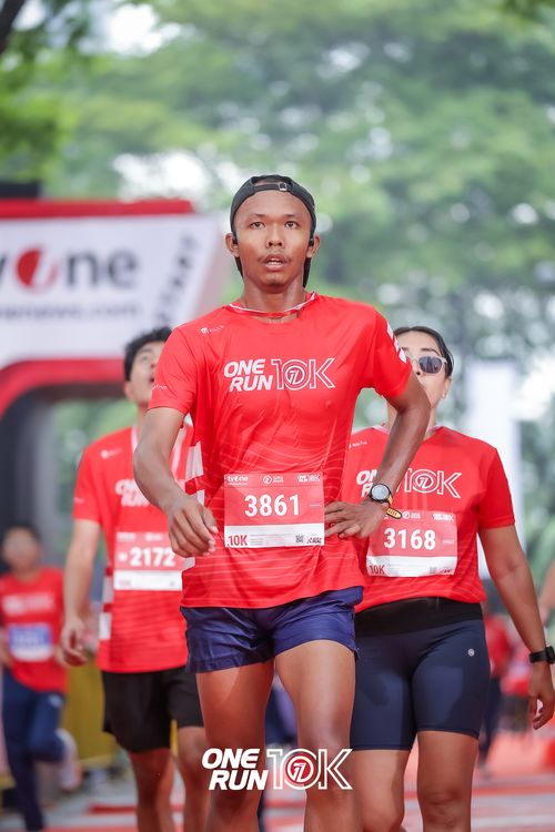 Race photo from ONE RUN 10K 2025