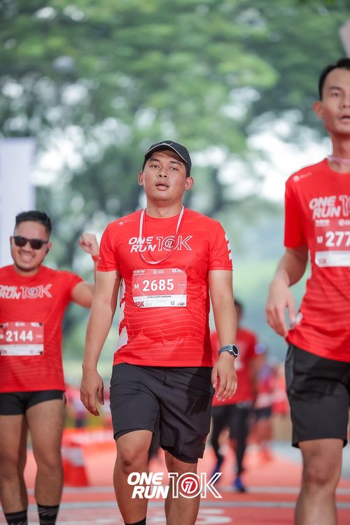 Race photo from ONE RUN 10K 2025