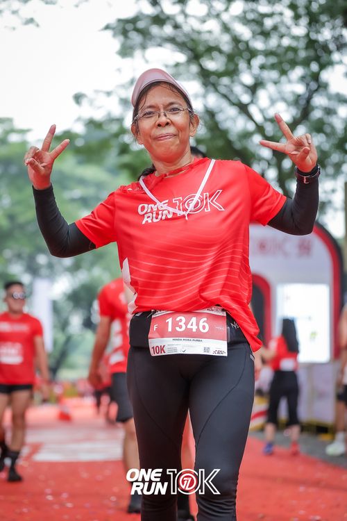 Race photo from ONE RUN 10K 2025