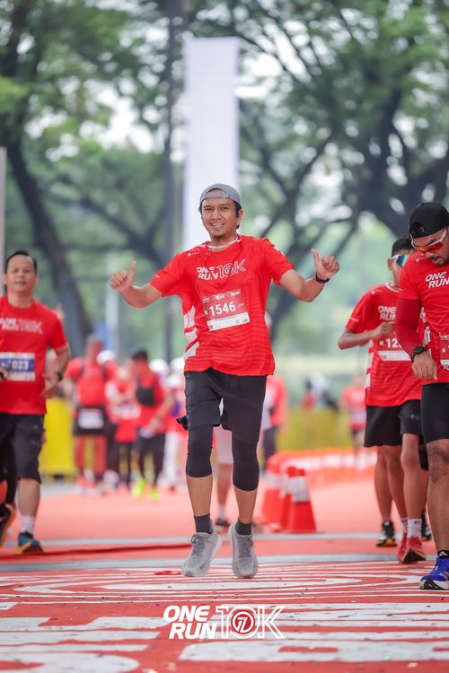 Race photo from ONE RUN 10K 2025