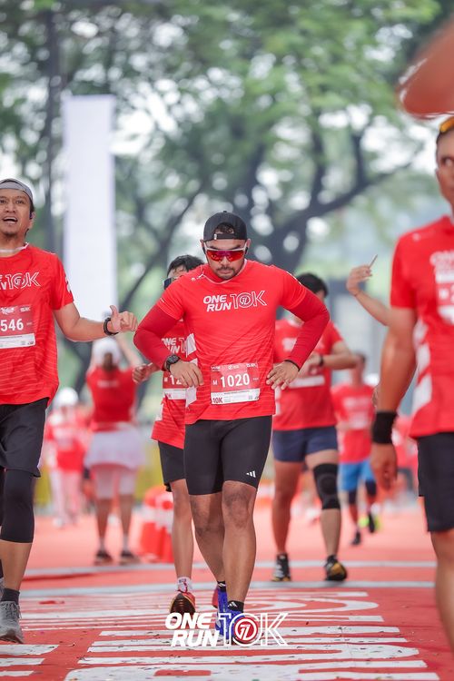 Race photo from ONE RUN 10K 2025