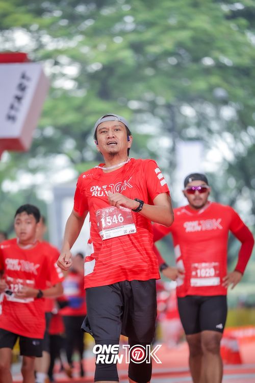 Race photo from ONE RUN 10K 2025