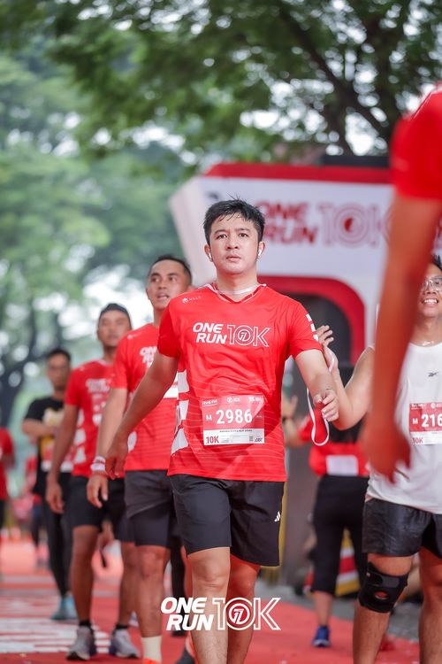 Race photo from ONE RUN 10K 2025