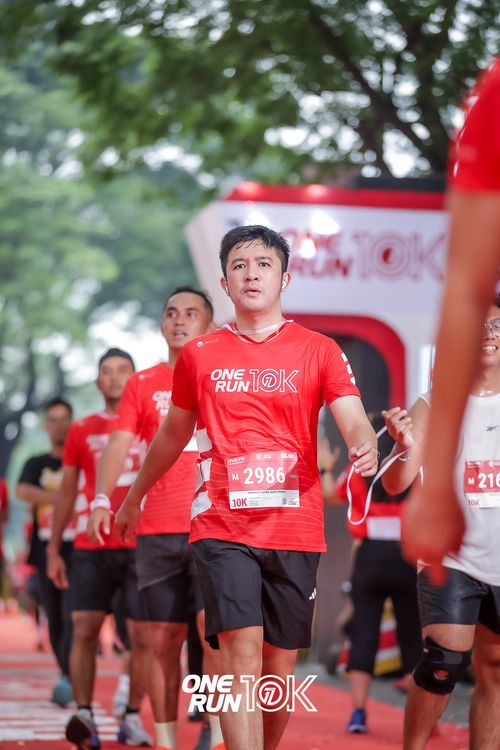 Race photo from ONE RUN 10K 2025