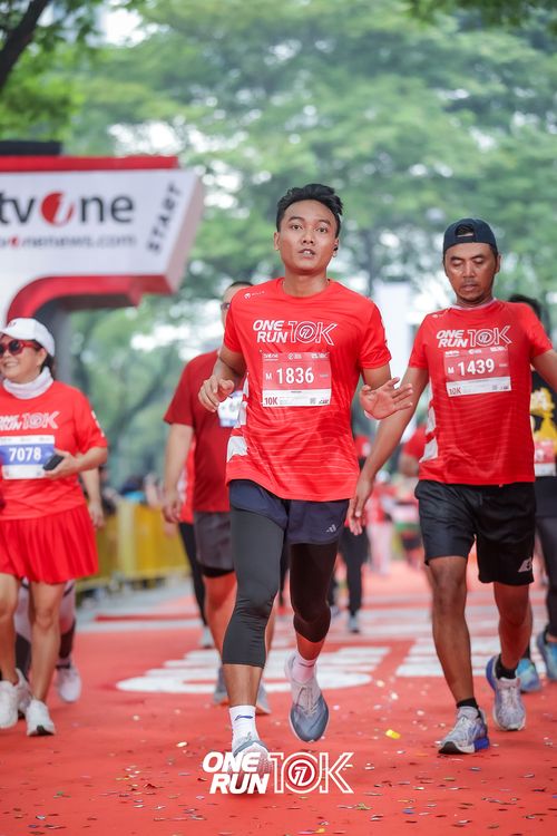 Race photo from ONE RUN 10K 2025