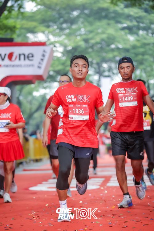 Race photo from ONE RUN 10K 2025