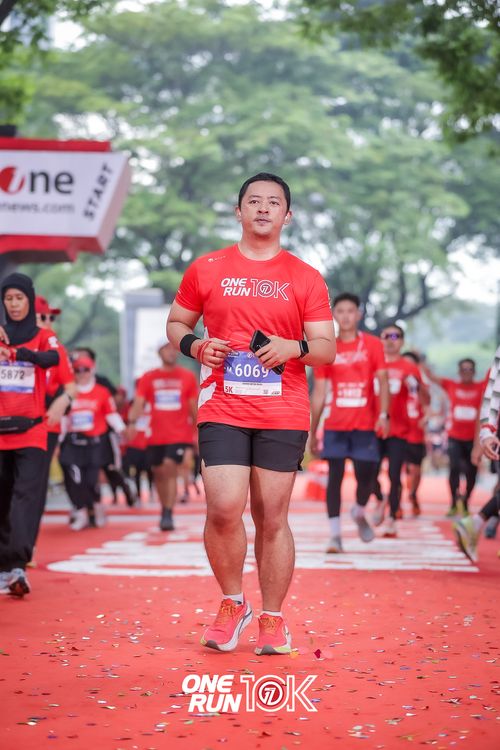 Race photo from ONE RUN 10K 2025