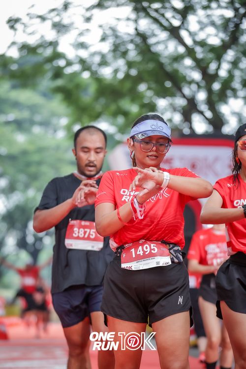Race photo from ONE RUN 10K 2025