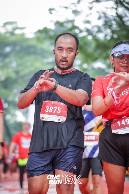 Race photo from ONE RUN 10K 2025