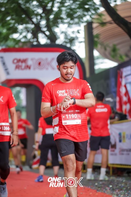 Race photo from ONE RUN 10K 2025