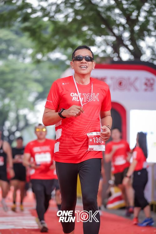 Race photo from ONE RUN 10K 2025
