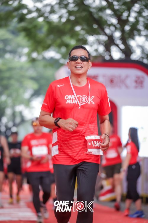 Race photo from ONE RUN 10K 2025