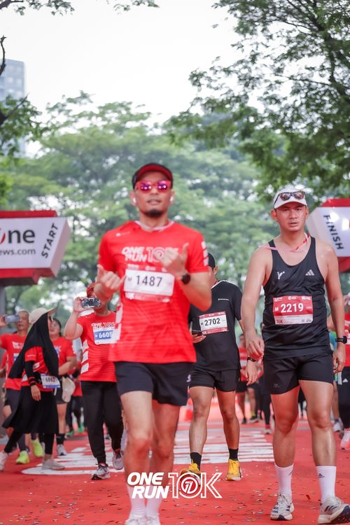Race photo from ONE RUN 10K 2025