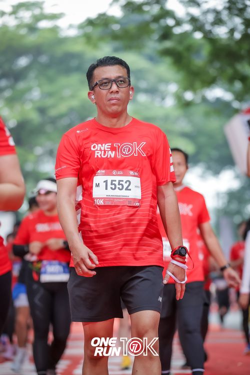 Race photo from ONE RUN 10K 2025