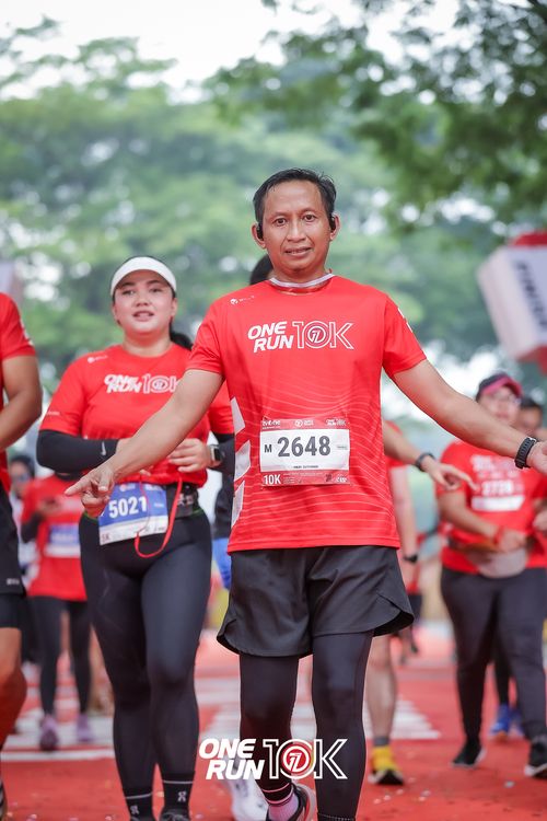 Race photo from ONE RUN 10K 2025