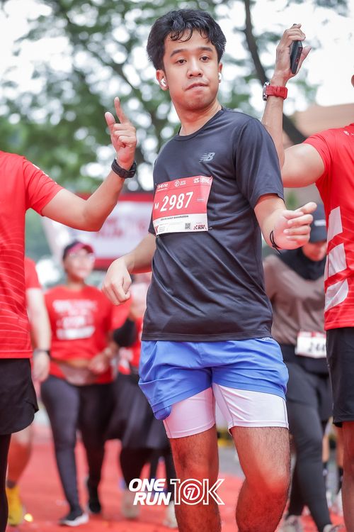 Race photo from ONE RUN 10K 2025