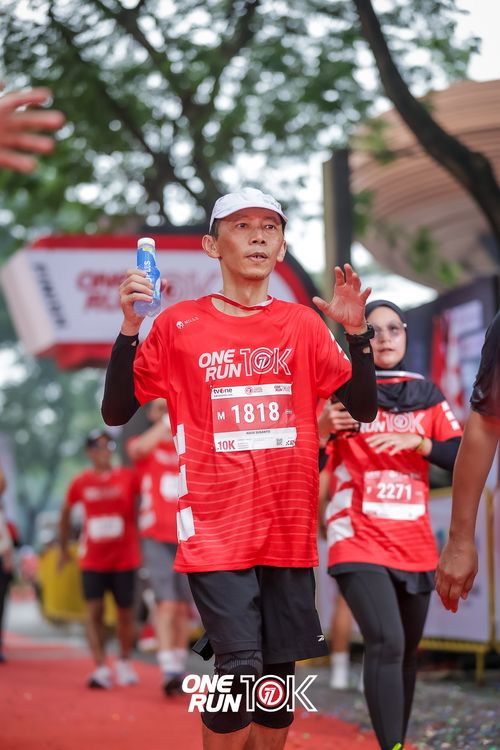 Race photo from ONE RUN 10K 2025