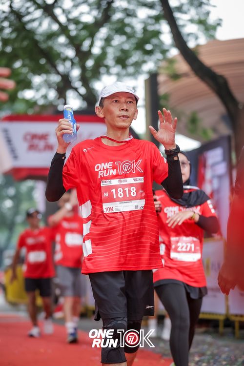 Race photo from ONE RUN 10K 2025