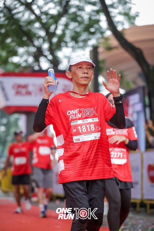Race photo from ONE RUN 10K 2025