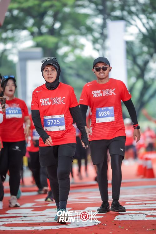 Race photo from ONE RUN 10K 2025