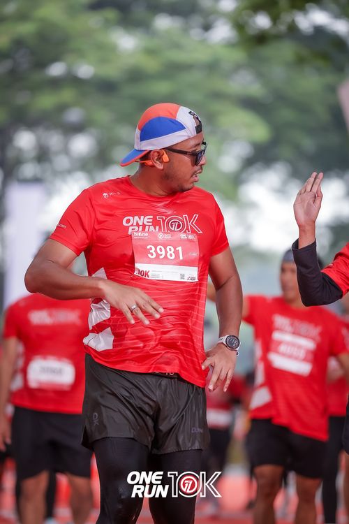 Race photo from ONE RUN 10K 2025
