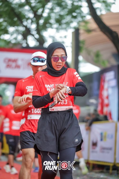 Race photo from ONE RUN 10K 2025