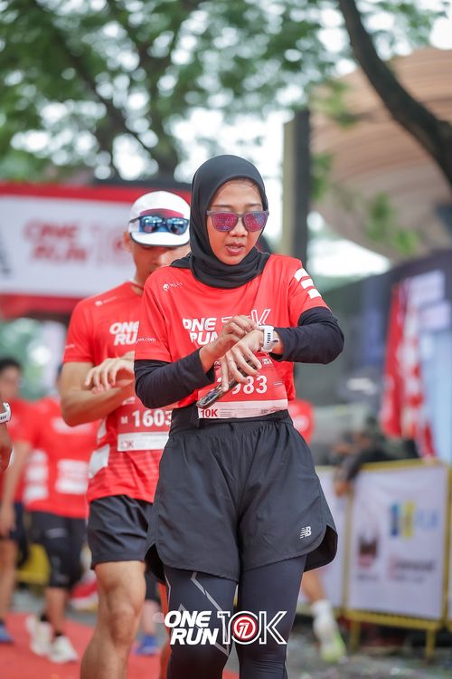Race photo from ONE RUN 10K 2025