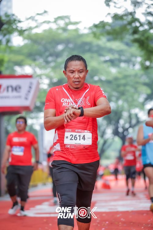 Race photo from ONE RUN 10K 2025
