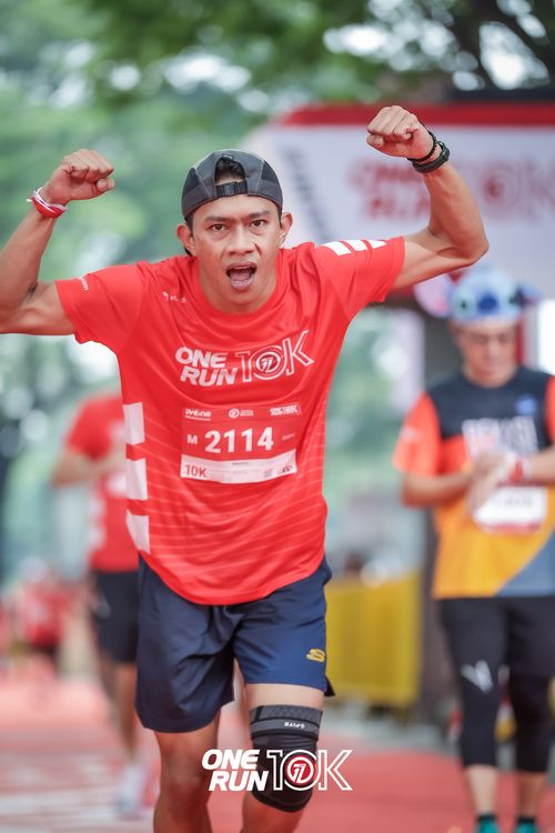 Race photo from ONE RUN 10K 2025