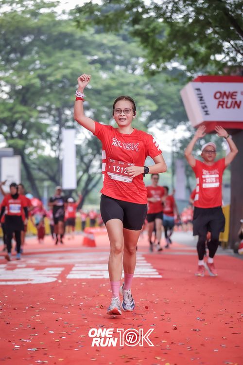 Race photo from ONE RUN 10K 2025