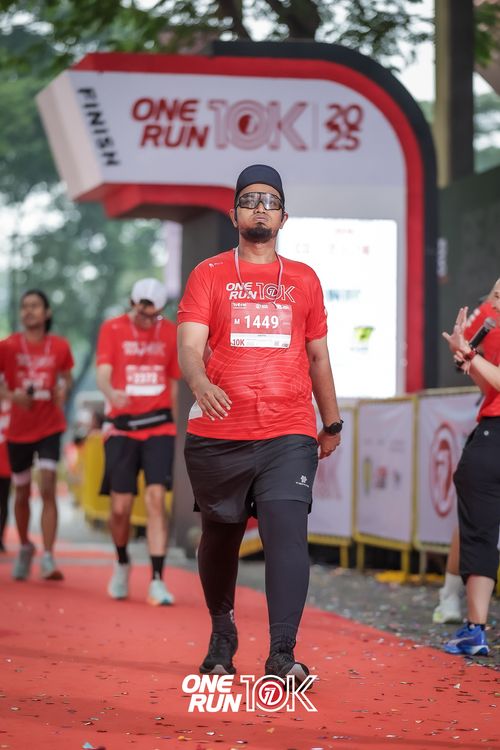 Race photo from ONE RUN 10K 2025
