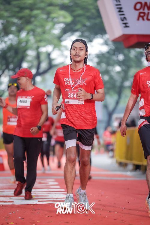 Race photo from ONE RUN 10K 2025