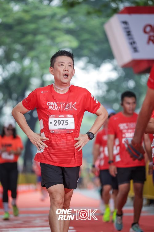 Race photo from ONE RUN 10K 2025
